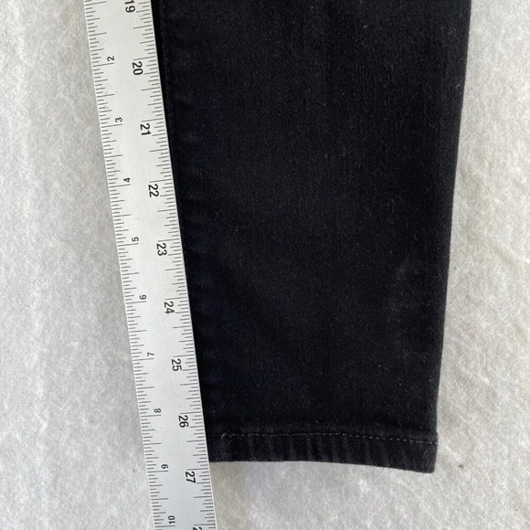 Isabel by Ingrid and Isabel Jeans Women's Sz 6 Black Maternity Skinny Entubado - Picture 5 of 10